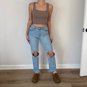 RSQ High-Rise Straight Leg Jeans